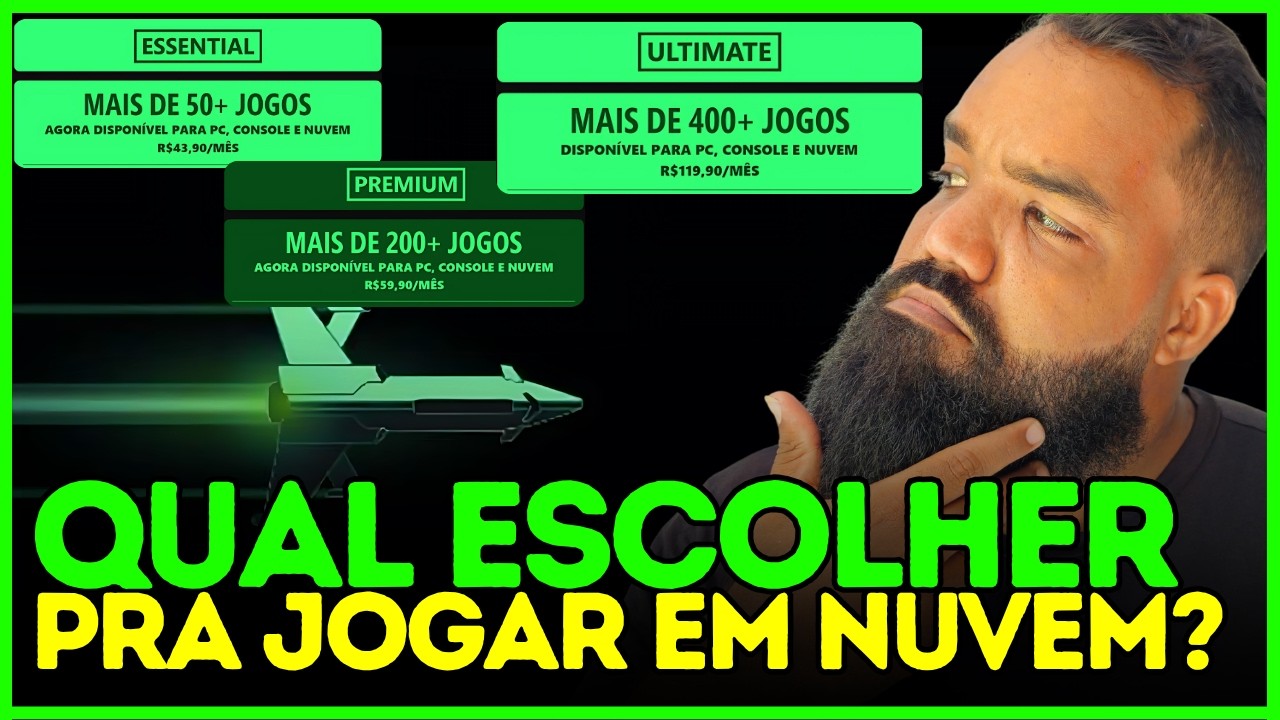 QUAL VAI SER O MELHOR PLANO PARA QUEM JOGA EM NUVEM? (Cloud Gaming)