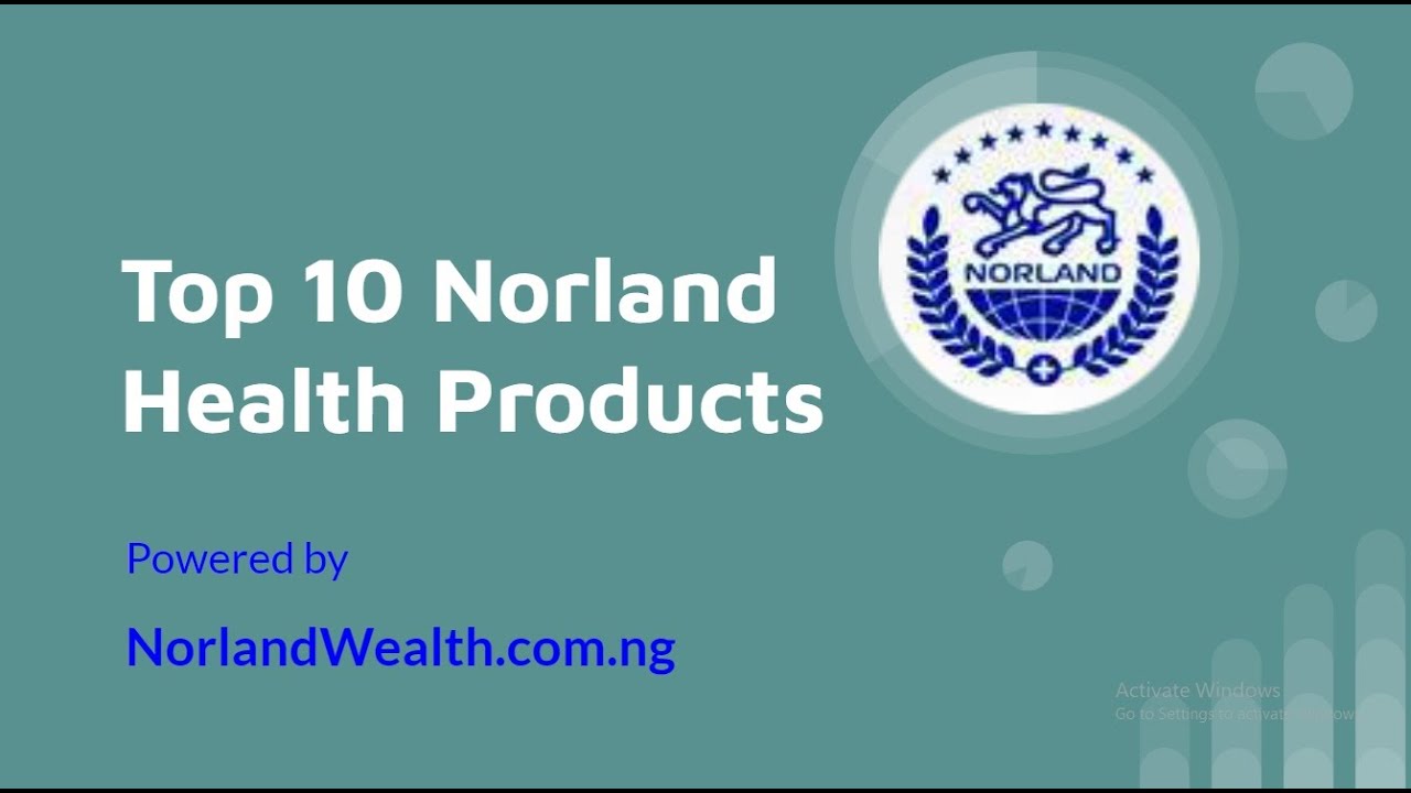 Norland Top 10 health products