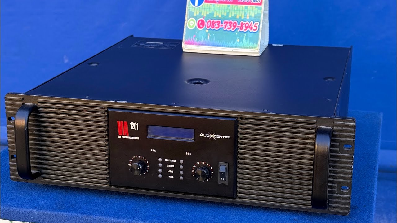 ❇️พาวเวอร์ Audiocenter VA1201สวยๆ18นิ้ว4ใบสบายๆ￼✅#แท่นล่ะ11ooo มาชมของได้ #อยู่แค่คลองหลวง