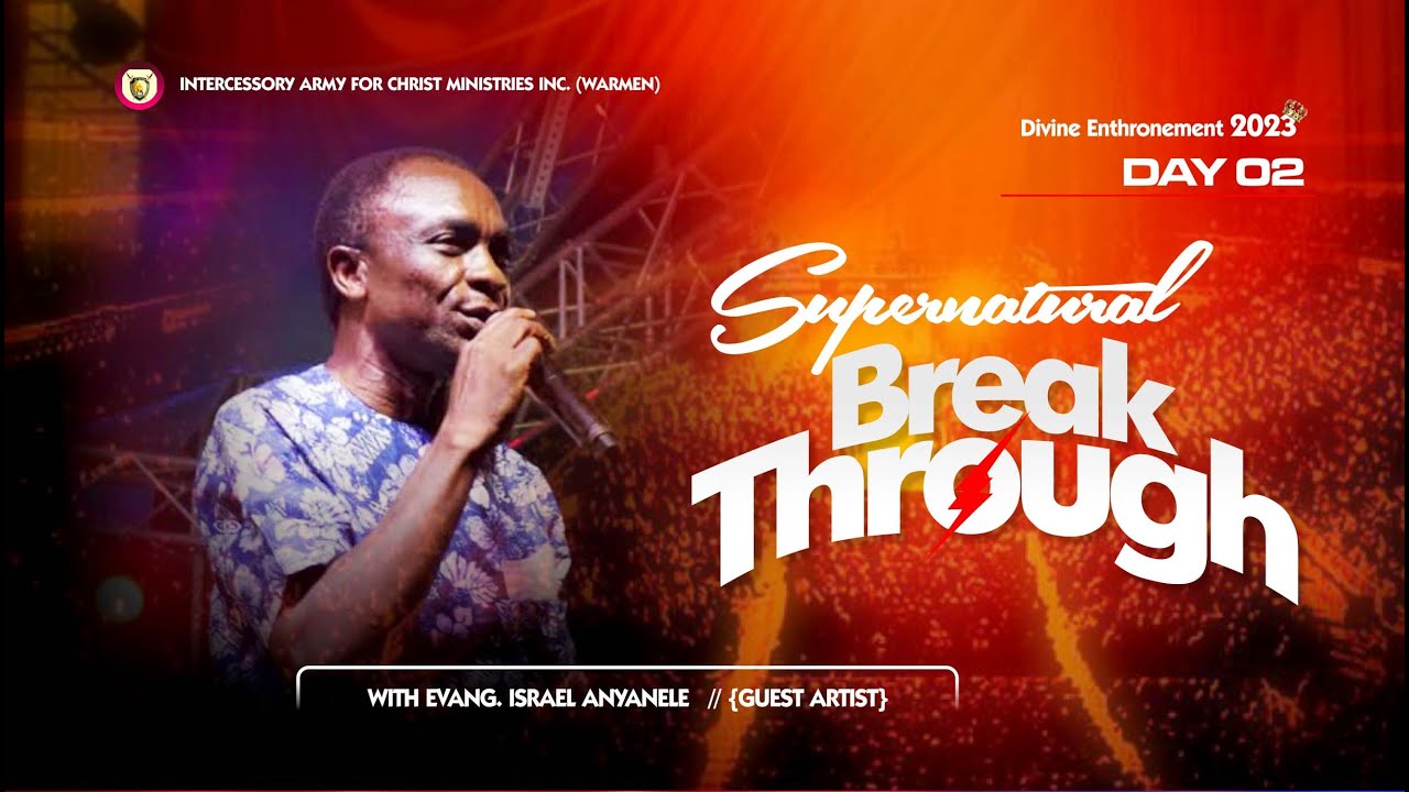 Evang Israel Anyanele's BEST Live Performance EVER at Divine Enthronement 2024