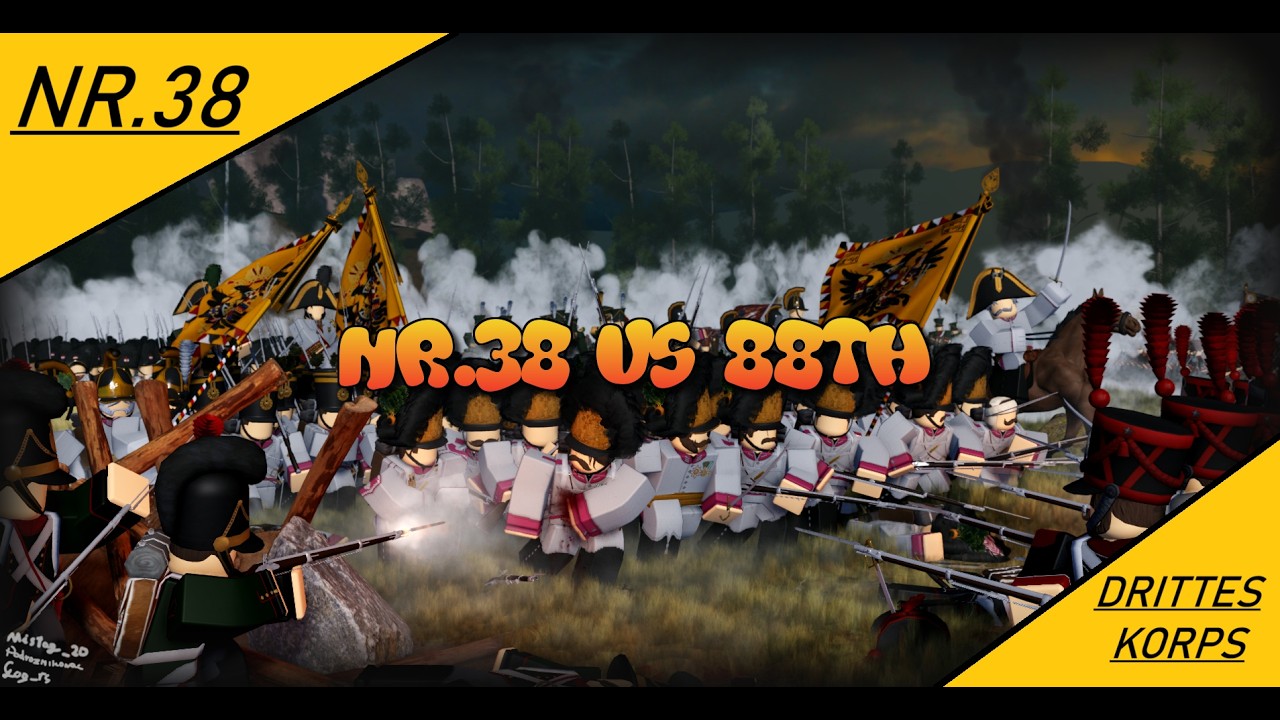 Napoleonic Wars | Drittes Korps | NR.38 vs 88th | Full Battle