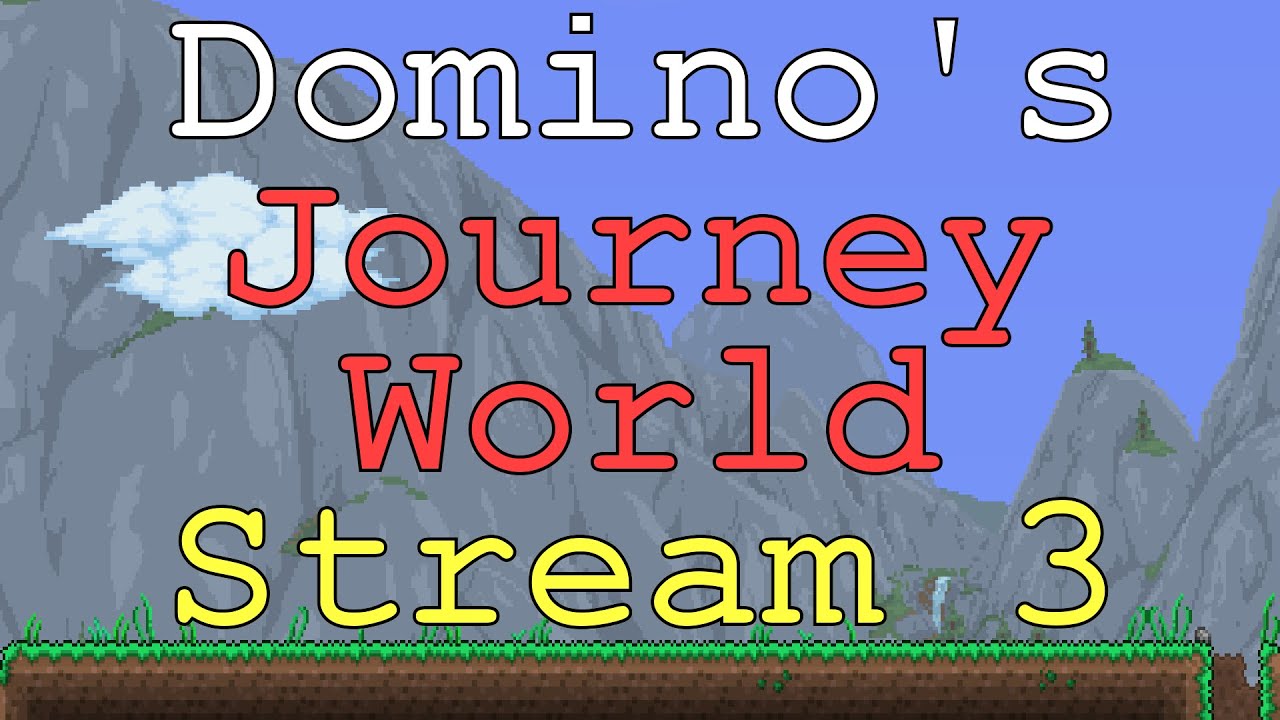 Terraria Journey World Stream 3 (with voice)
