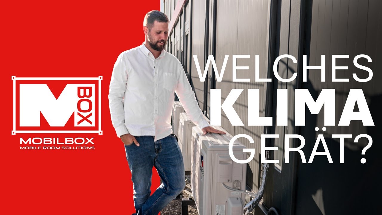 Welche Klimaanlage f&uuml;r B&uuml;rocontainer? Monoblock vs. Split-Klima erkl&auml;rt | Mobilbox Austria GmbH