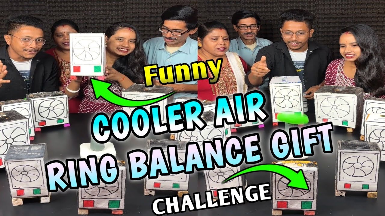 Amenities Cooler Air Ring Balance Gift Funny Challenge With Family
