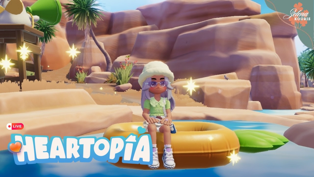 Curtindo Heartopia ao vivo ❄️✨