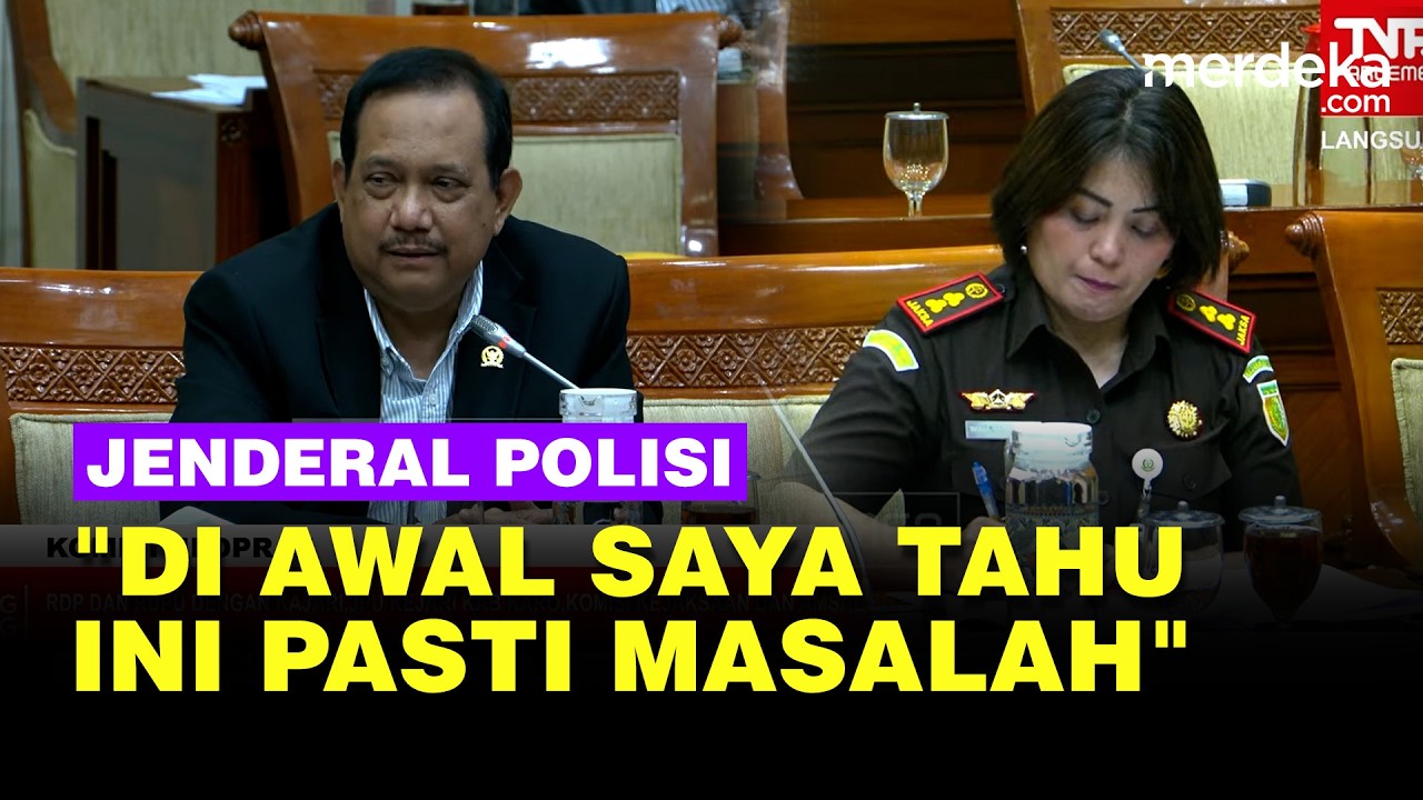 Jenderal Polisi Komisi III DPR Keramasi Jaksa Kasus Amsal: di Awal Saya Tahu ini Pasti Jadi Masalah