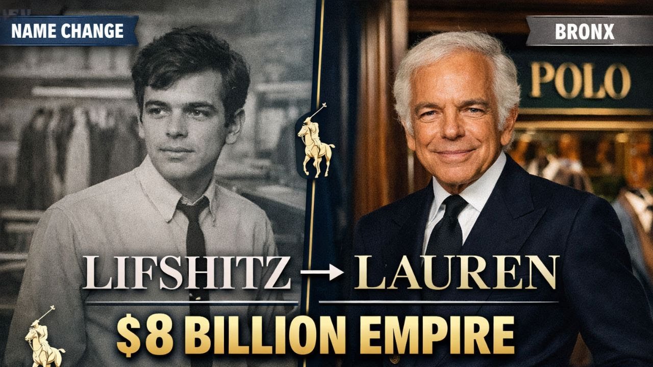 He Changed His Name From Lifshitz to Lauren - Borrowed $50K - Built $8 Billion Fashion Empire
