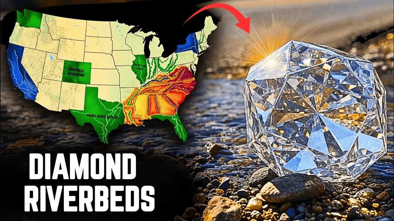 These 7 Riverbeds Produce More Diamonds Than People Think - Here's Where to Look!