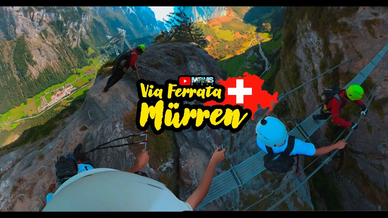 Via Ferrata Mürren - LANGSUNG JATUH KE JURANG!!!