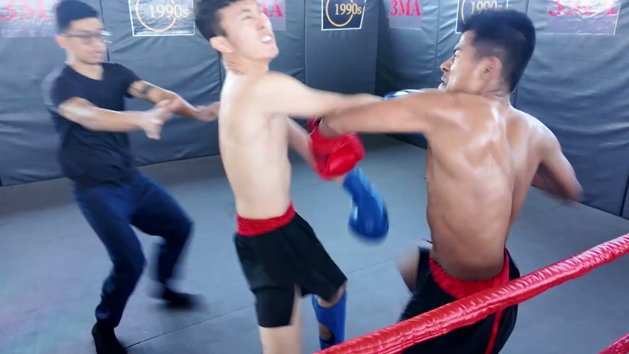 Aung San Hein(Arr Man Kyokushin Karate) Vs Nyan Linn Tun(Dojo 9) 58-60Kg