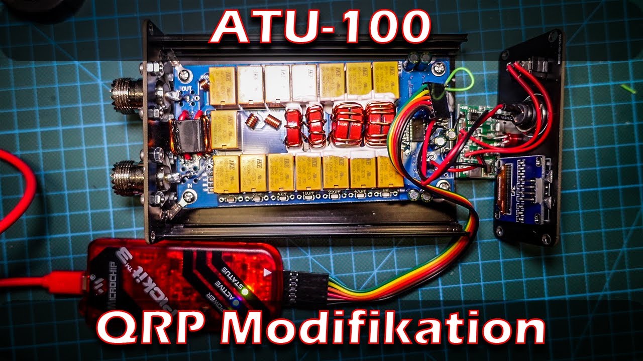 ATU-100 QRP Modifikation für den Xiegu G106, Yaesu FT-817/818, Icom IC-705, ...