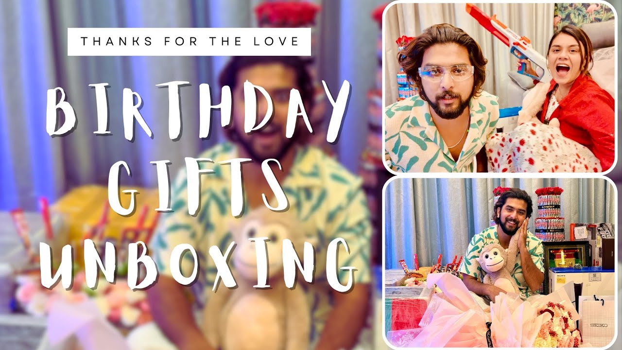 Birthday Gift Unboxing!!! 🫰🏻💖 @jasminjaffar