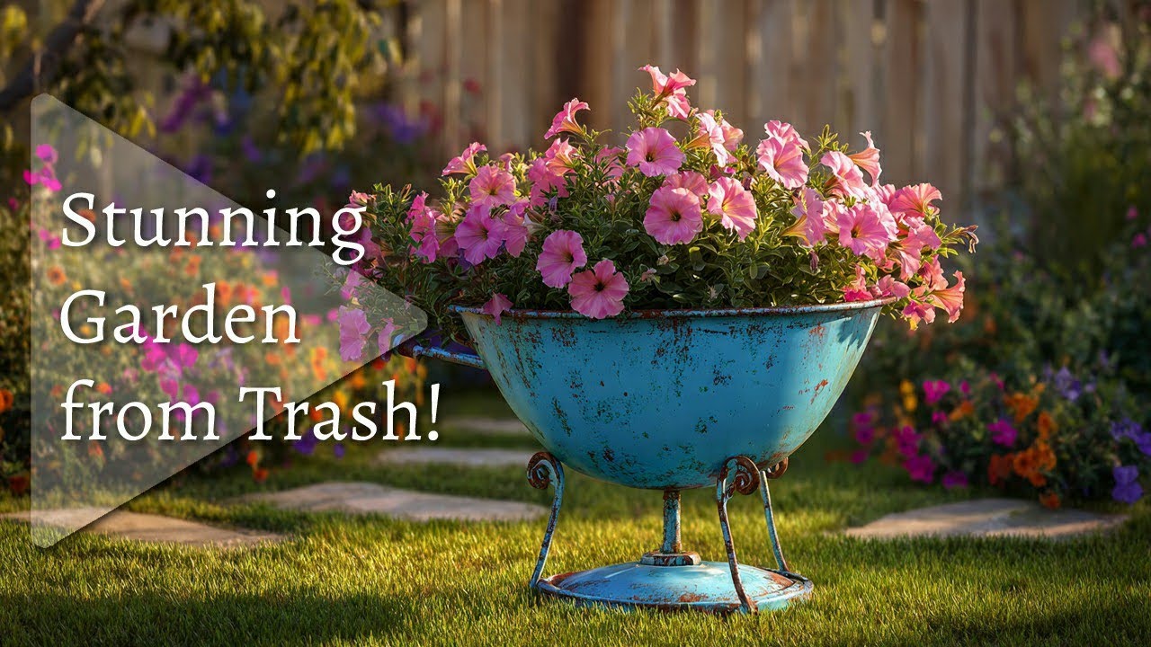 🔨 Turn Your Trash Into Treasure : Creative Garden Decorating Ideas 🌿