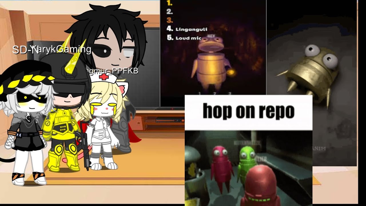 Me,@NULL-notoffical, @YarykGaming,@Just_Yagmur_PPFKB React to R.E.P.O (Part 3)