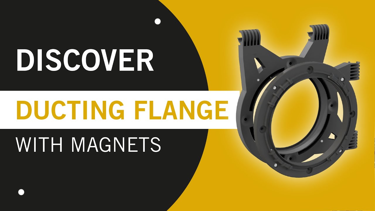 DF16 Ducting Flange With Magnets