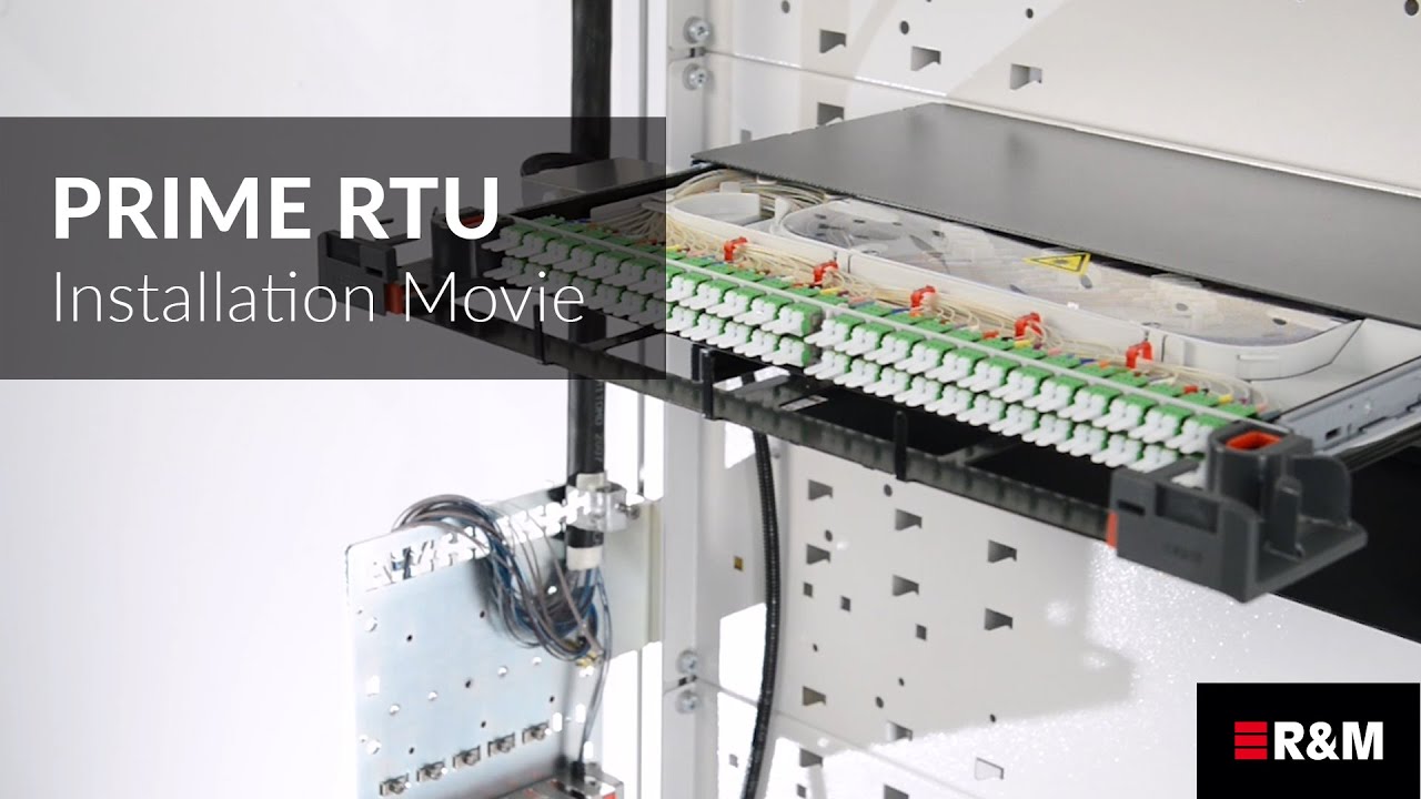 PRIME ODF Ribbon Termination Unit RTU Installation Movie