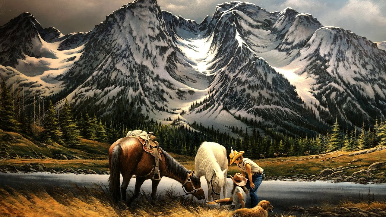 Terry Redlin Paintings Video