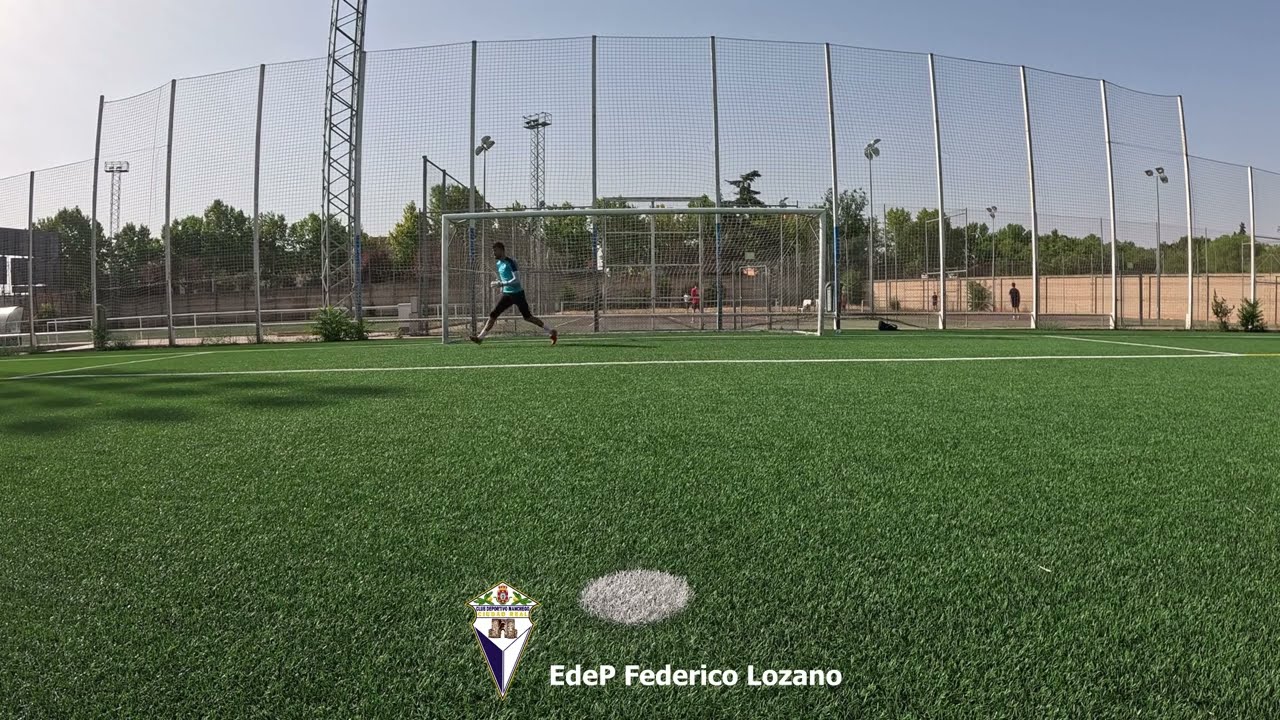 Club Deportivo Manchego / 1er equipo 25/26 - Trabajo de reubicación y remates diagonales