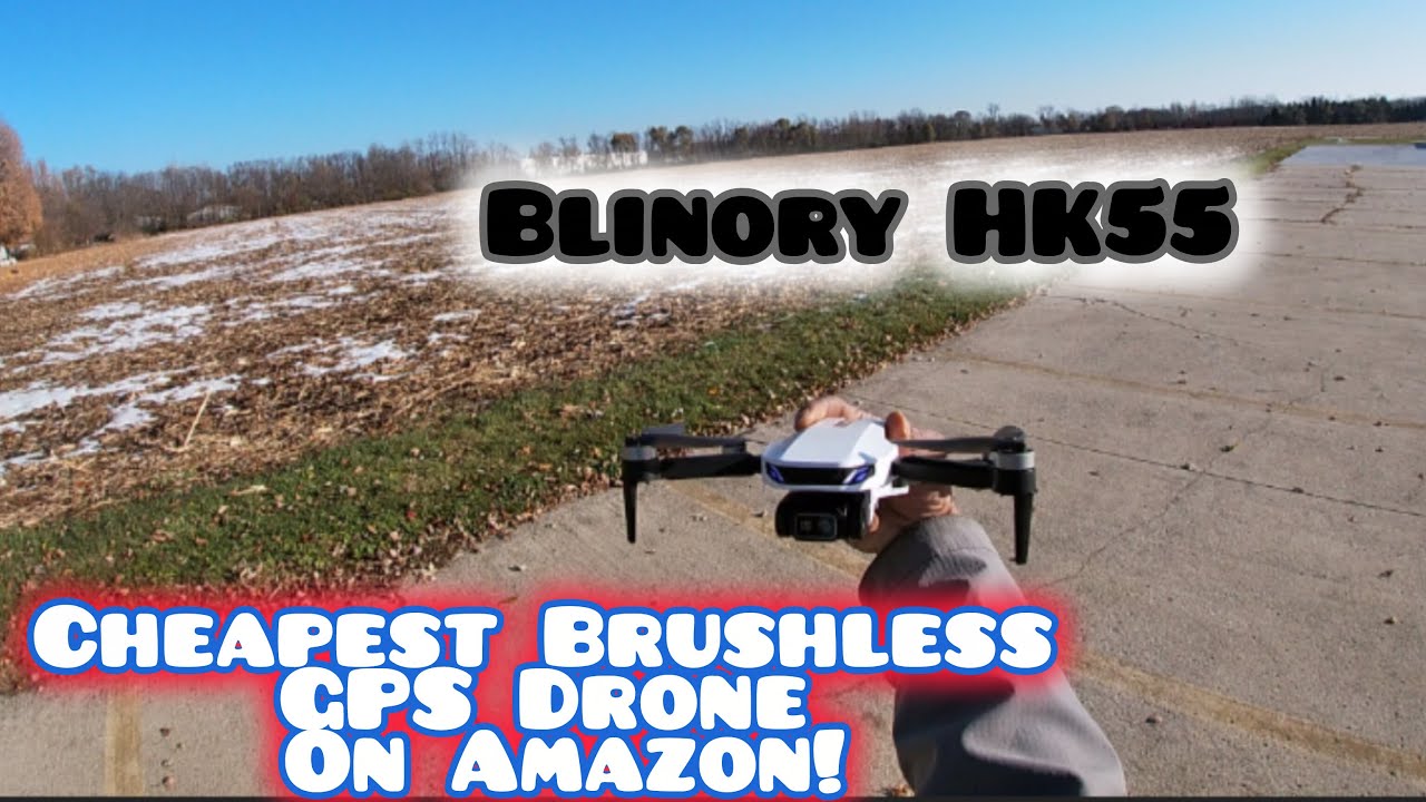Самый дешевый бесщеточный GPS-дрон на Amazon!