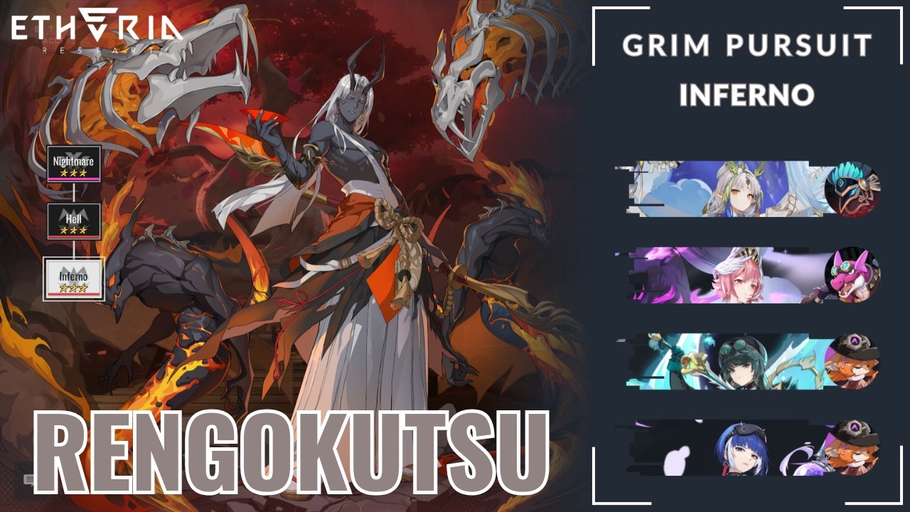 Etheria: Restart - Grim Pursuit Inferno Rengokutsu (Xuan Li Showcase)