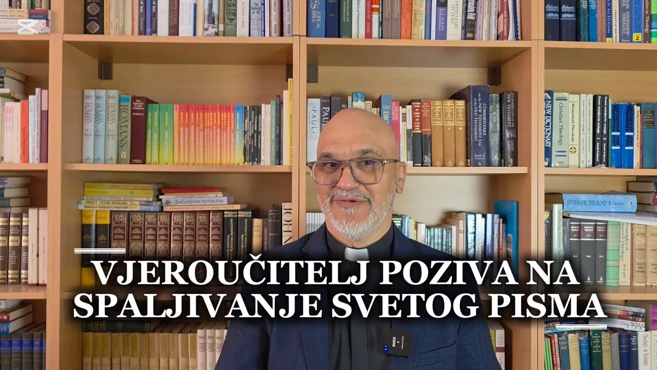 Vjeroučitelj poziva na spaljivanje Svetog Pisma! 