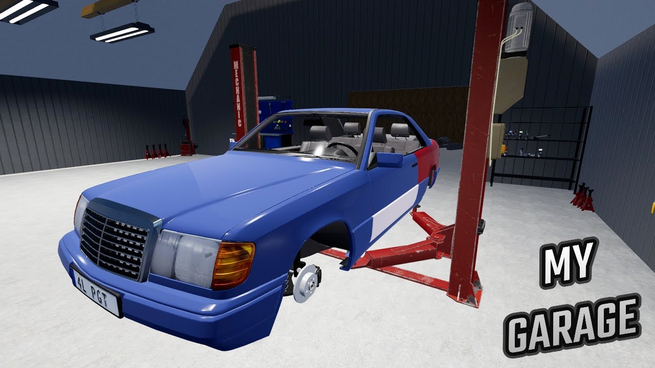 time to work on the wolf - my garage