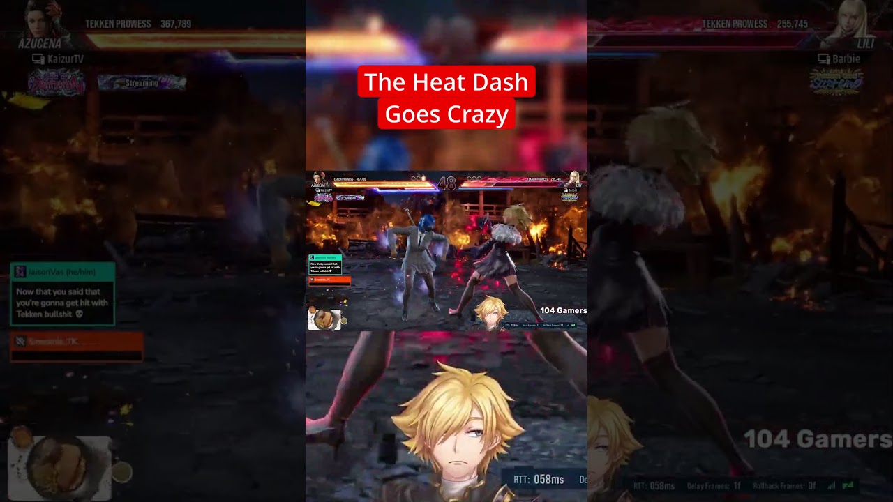 Heat dash goes Crazy #tekken8