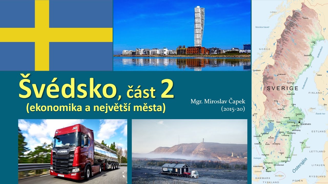 Švédsko 2 (ekonomika, města)