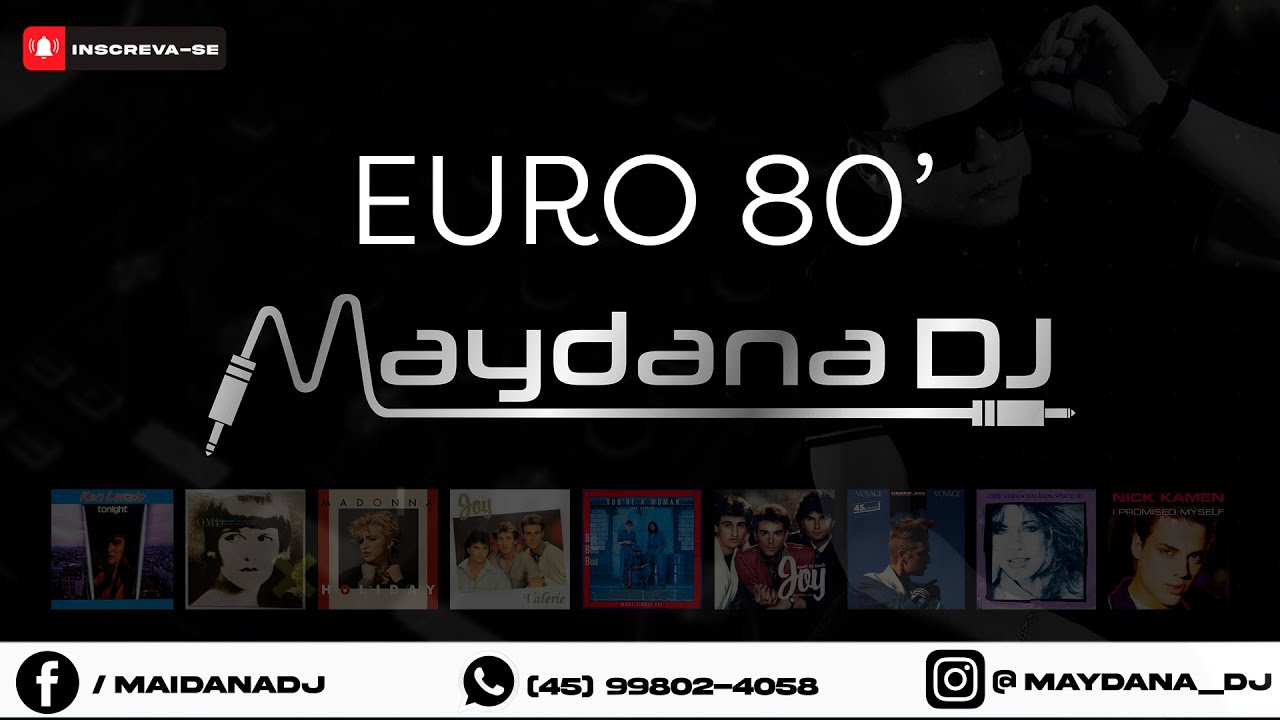 ANOS 80s - MAYDANA DJ #anos80 #80s #maydanadj