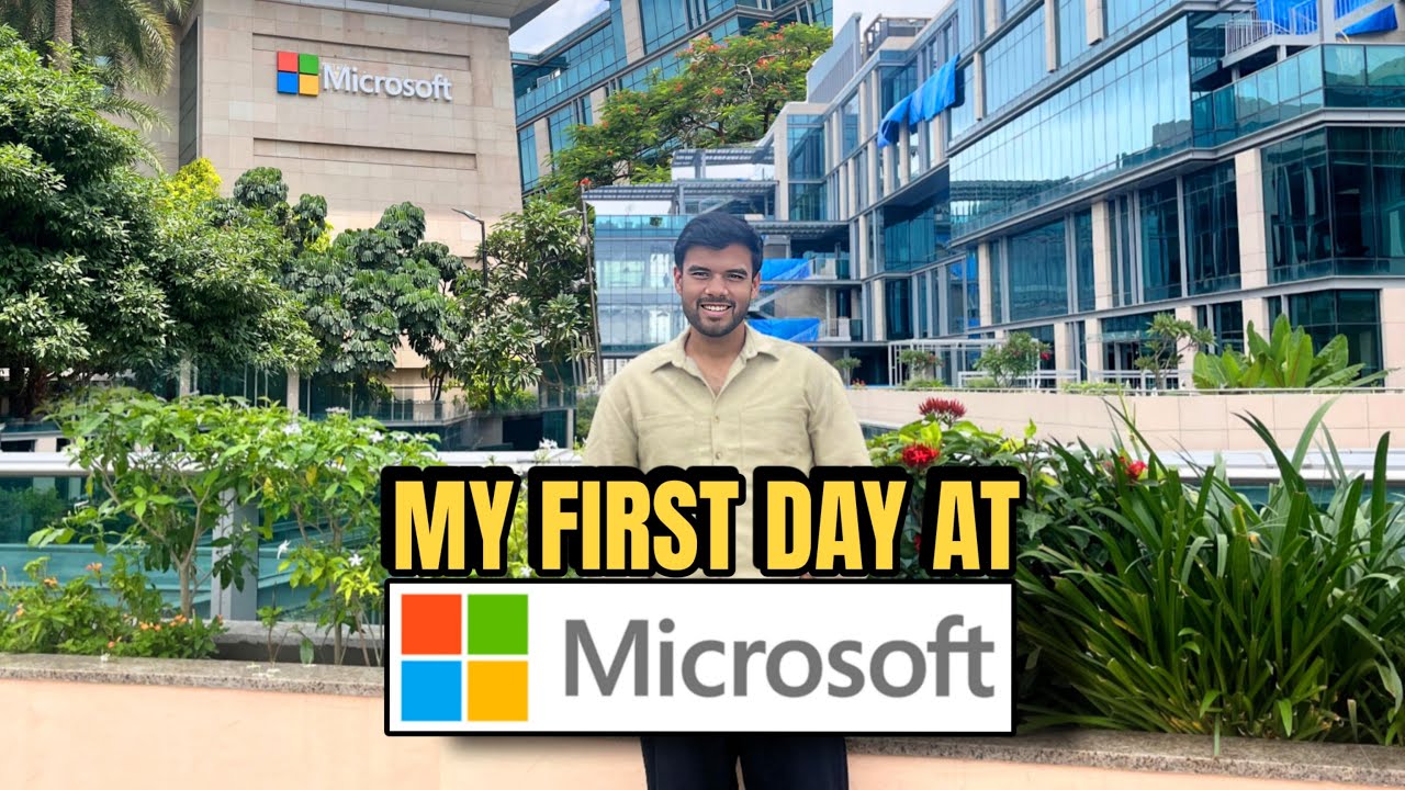 Inside Microsoft’s  HUGE Hyderabad  Office | Microsoft Hyderabad Campus Tour