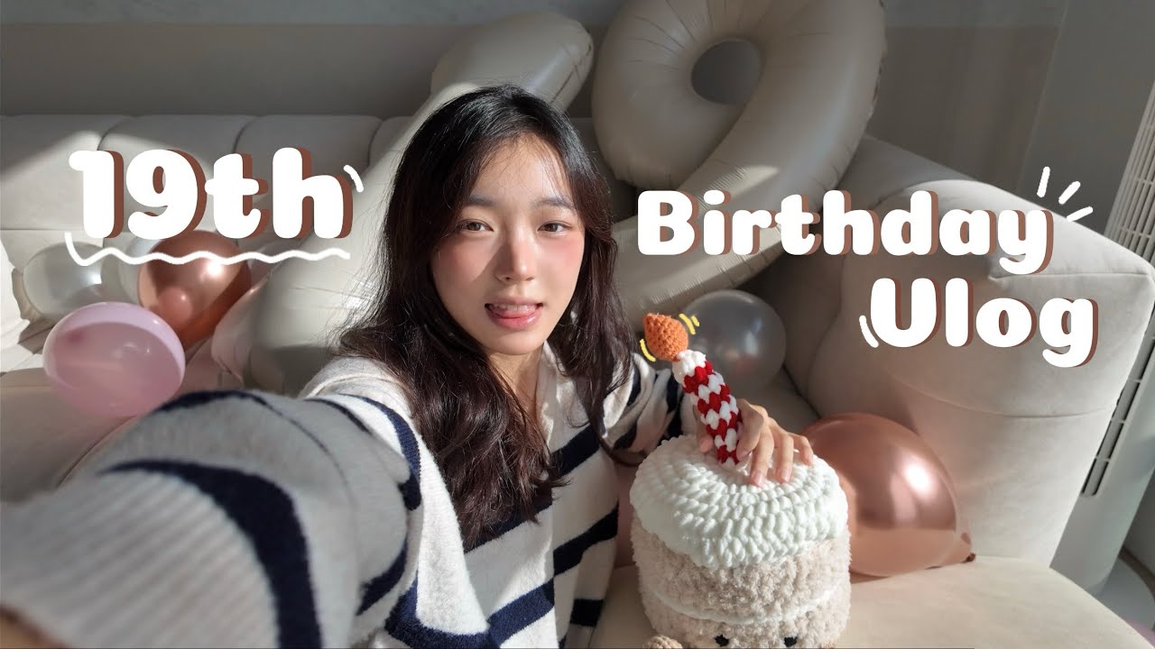【生日Vlog】我𝟭𝟵歲啦🎂🎉｜自製Jellycat蛋糕🧸+生日寫真📸+19歲小目標📝 | 卓木鳥Emily