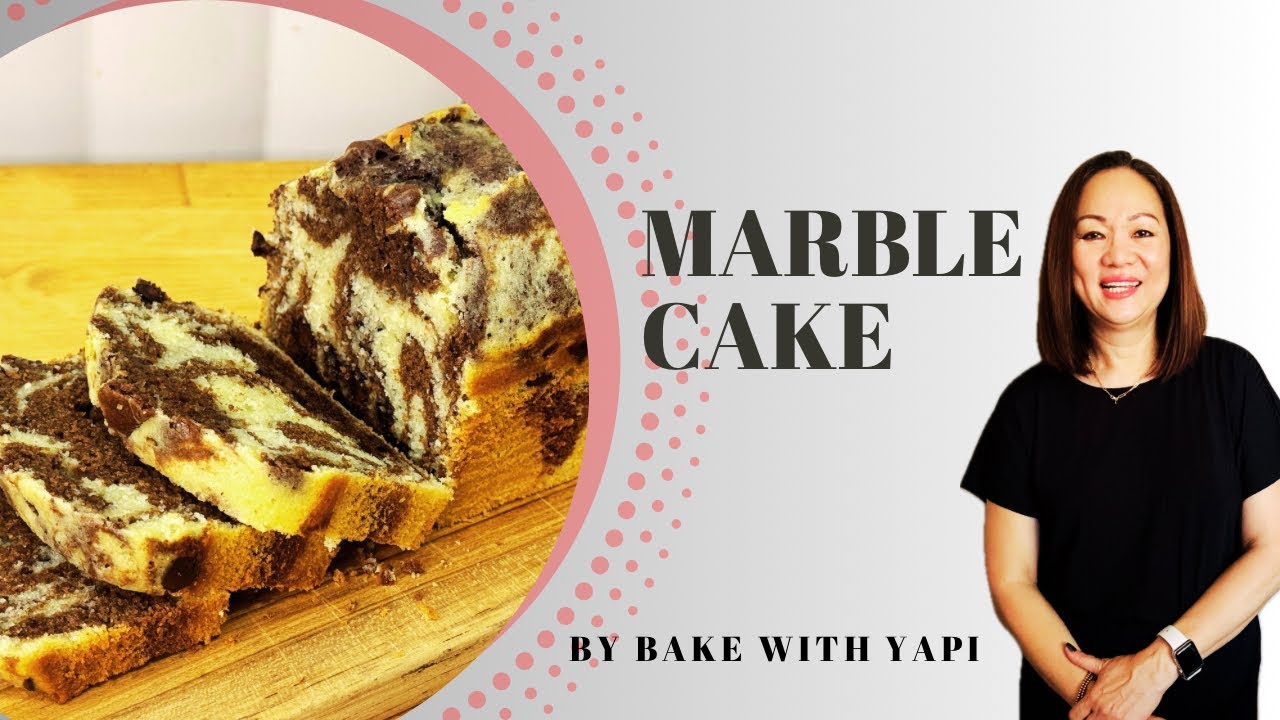 MARBLE CAKE RECIPE @BAKEWITHYAPI 