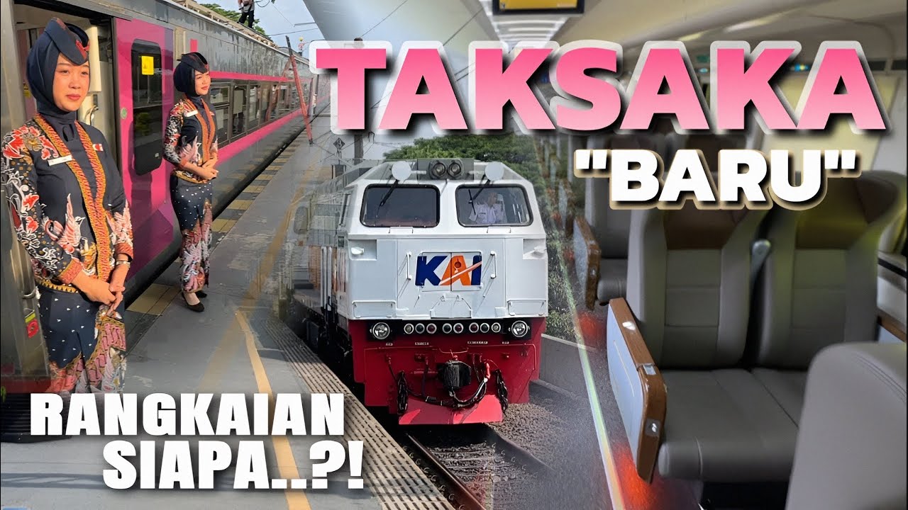 KURSI BARU KERETA NEW GENERATION?? Mencoba Rangkaian 