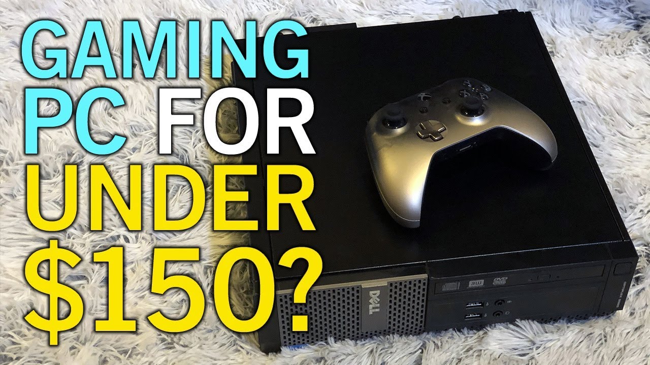 Gaming PC under 200 Bucks? Dell Optiplex 3020 Gaming Upgrade - SSD, GT 1030 2GB