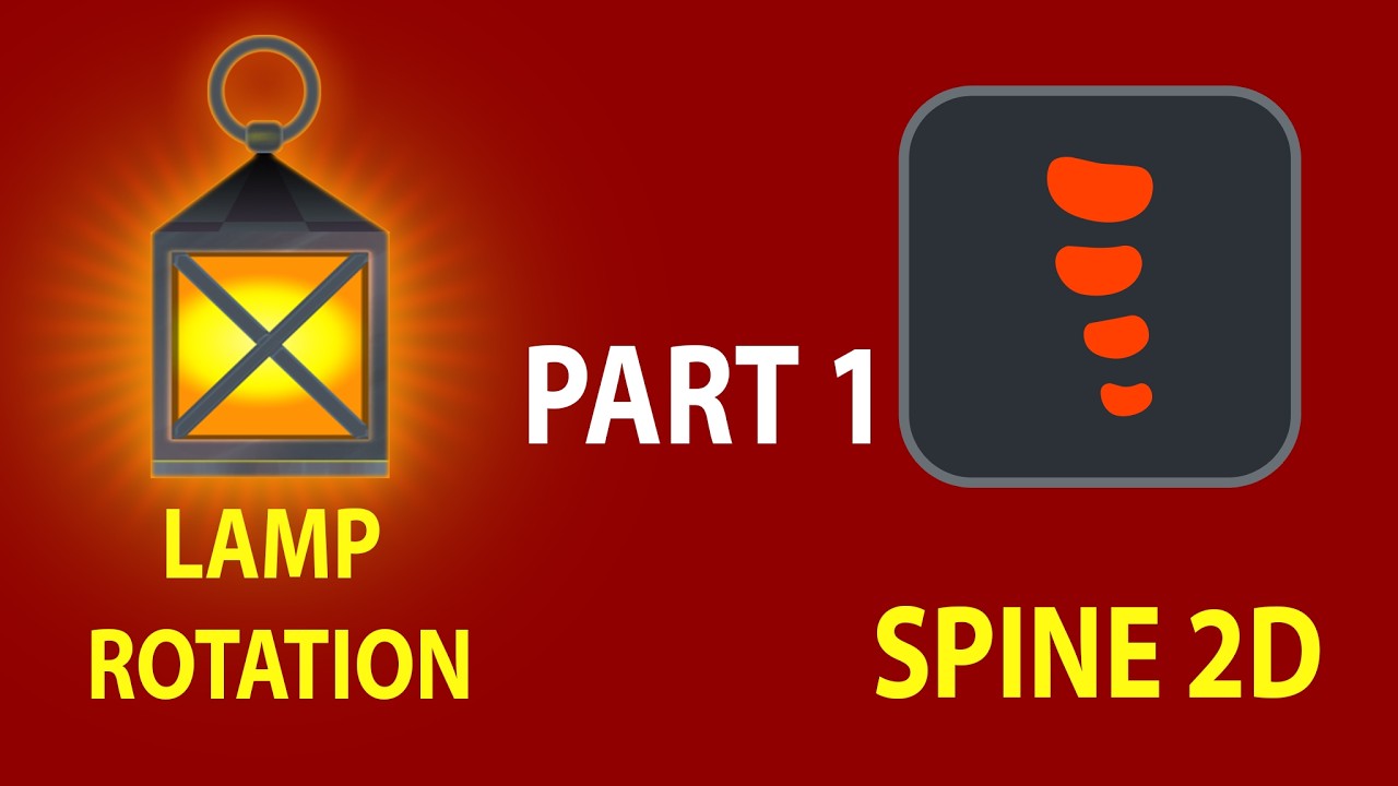 Lamp Rotation in Spine 2d Part 1