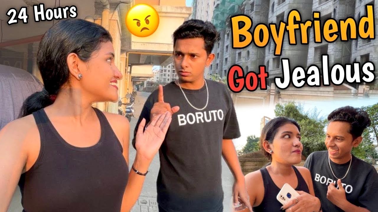 Made my Boyfriend Jealous for 24 Hours😜 Challenge