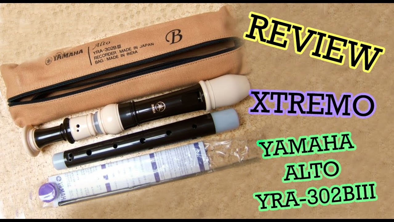 Review Yamaha Alto YRA-302B Flauta dulce