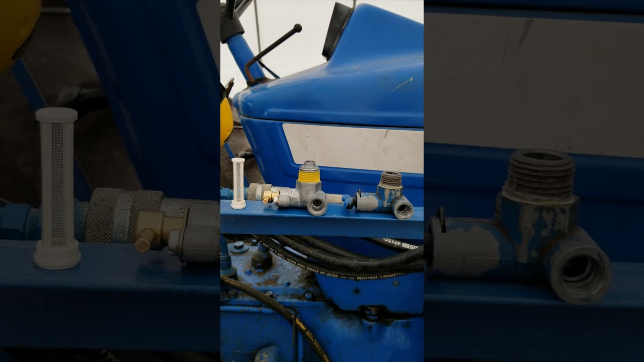Ford 5600 fuel shut off valve and strainer replacement/maintenance.
