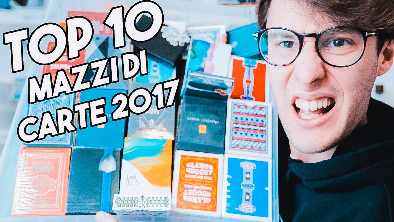 TOP 10 MAZZI DI CARTE 2017 - Classifica dei migliori mazzi di carte