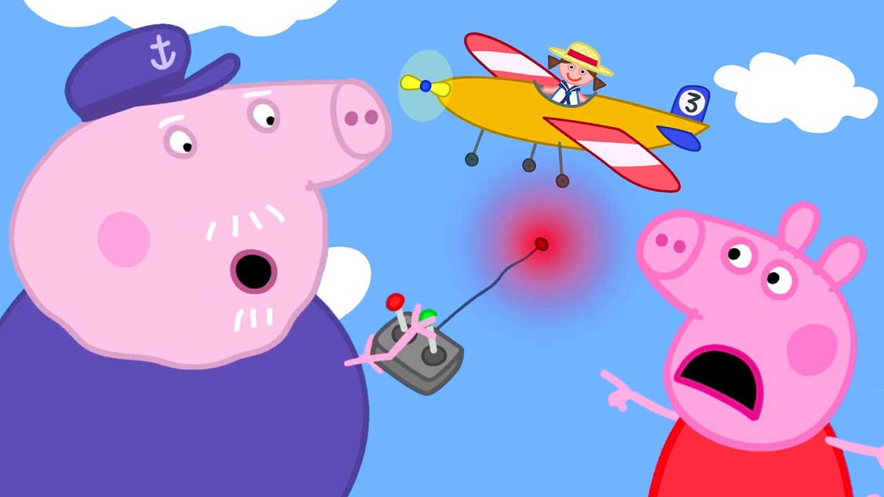 El aeroplano teledirigido | Peppa Pig en Español Episodios Completos