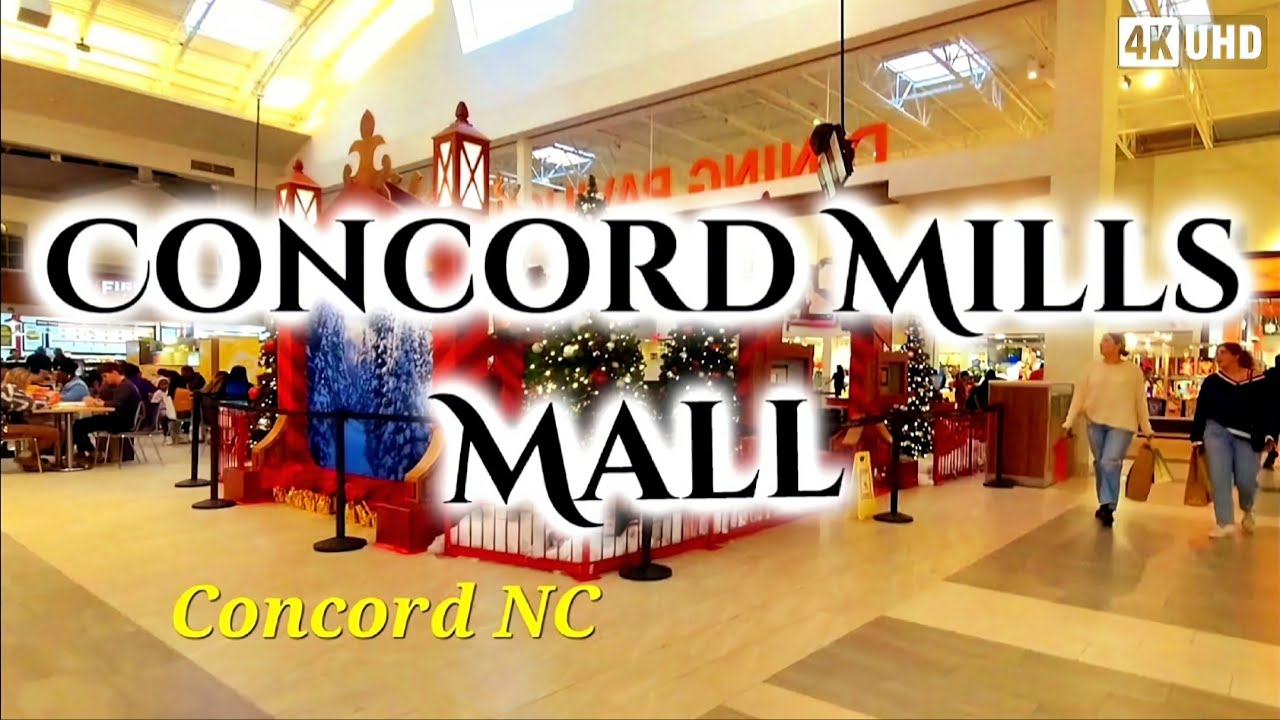 Christmas at Concord Mills Mall : Your Ultimate Shopping Experience Tour!