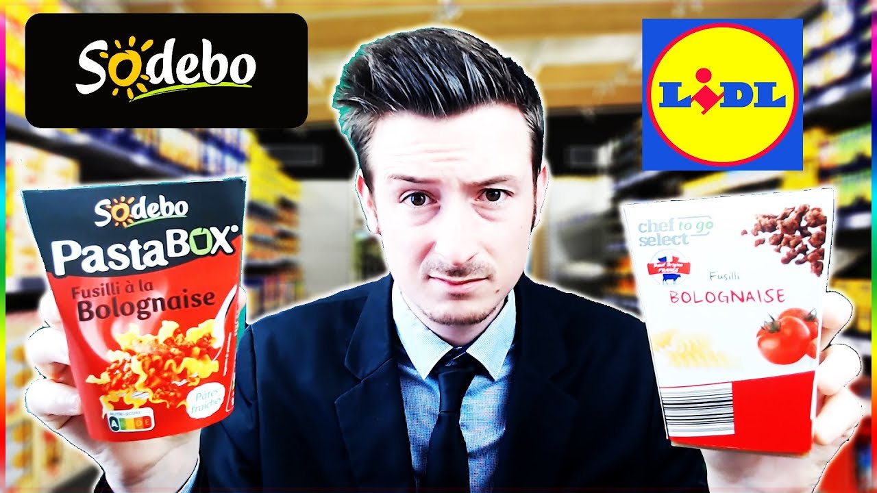PASTABOX SODEBO vs PASTABOX LIDL !