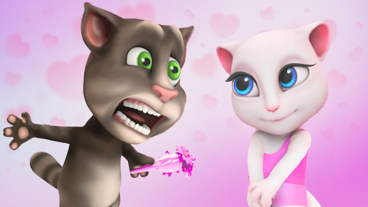 !توم وأنجيلا ينتقلان للعيش معًا | مجموعة Talking Tom المتحركة للأطفال | WildBrain أطفال