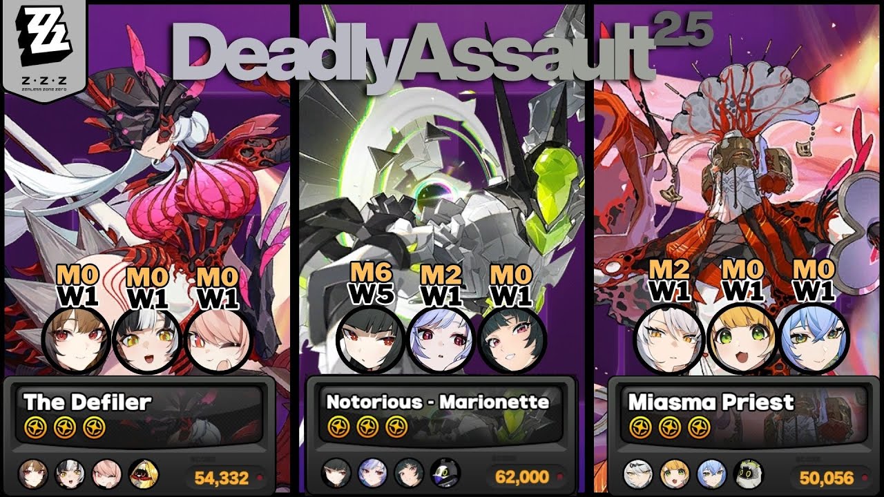 Finally Have Something Comfy for Defiler -166,388 Score | Deadly Assault 2.5 [Zenless Zone Zero]