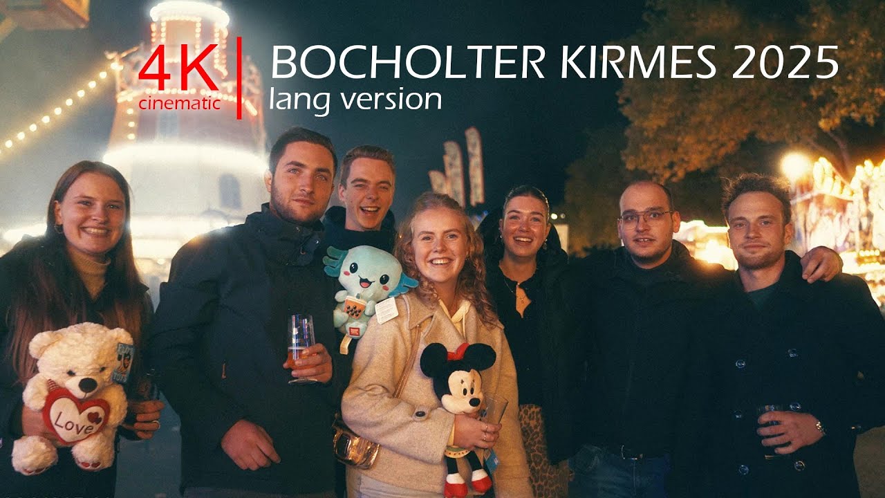 Bocholter Kirmes 2025 🇩🇪 LANG version | Cinematic 4K