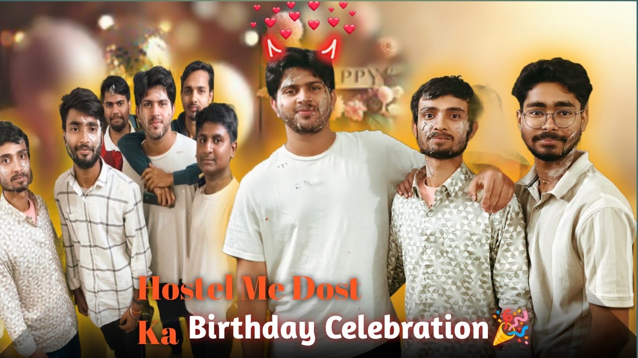 Hostel Me Dost Ka Birthday Celebration 🎂 | Real Hostel Life Vlog