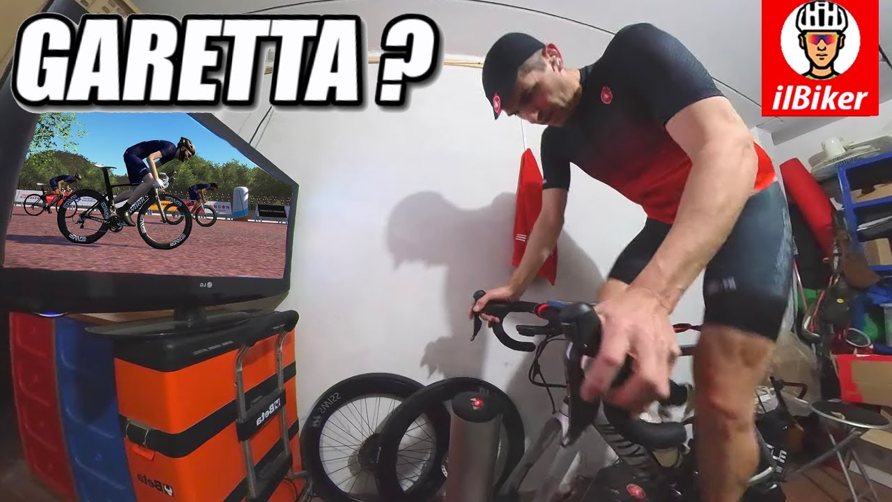 GARETTA SU ZWIFT ??? | Simulazione completa Elite Suito + Rizer + Panca Oscillante