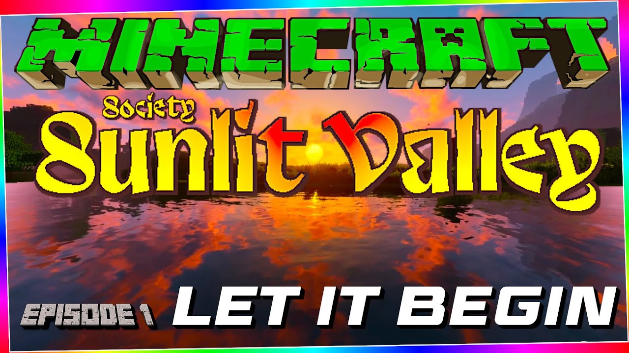 Experience the magic of Minecraft Sunlit Valley: A New Series Begins!