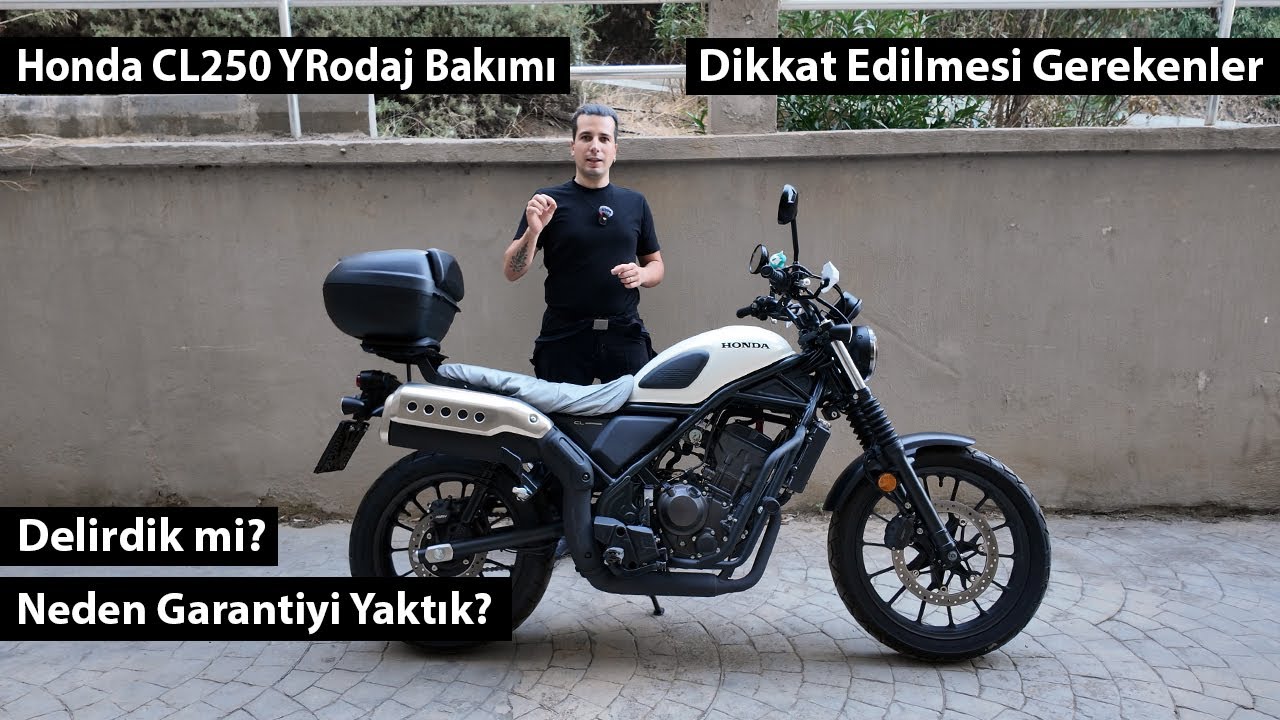 Honda CL250 Rodaj Bakımı Yağ Değişimi | Dikkat Edilmesi Gerekenler! | Acemi Mekanik