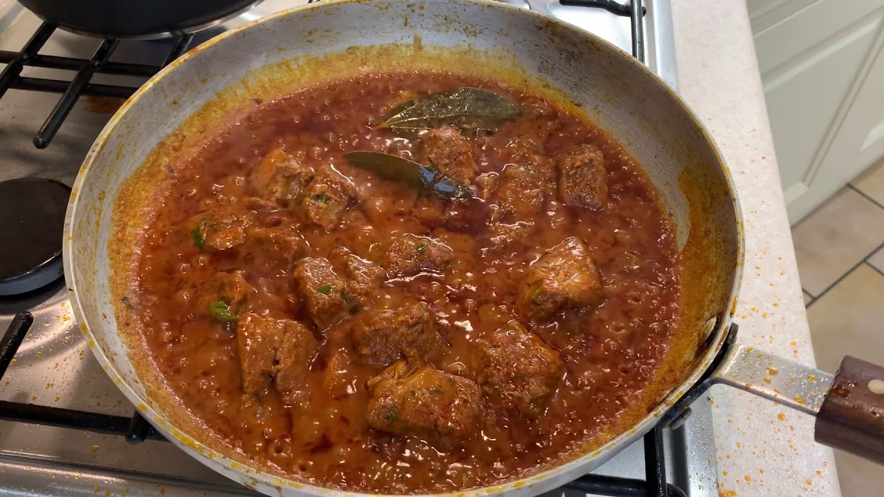 Lamb Madras - BIR British Indian Restaurant Style
